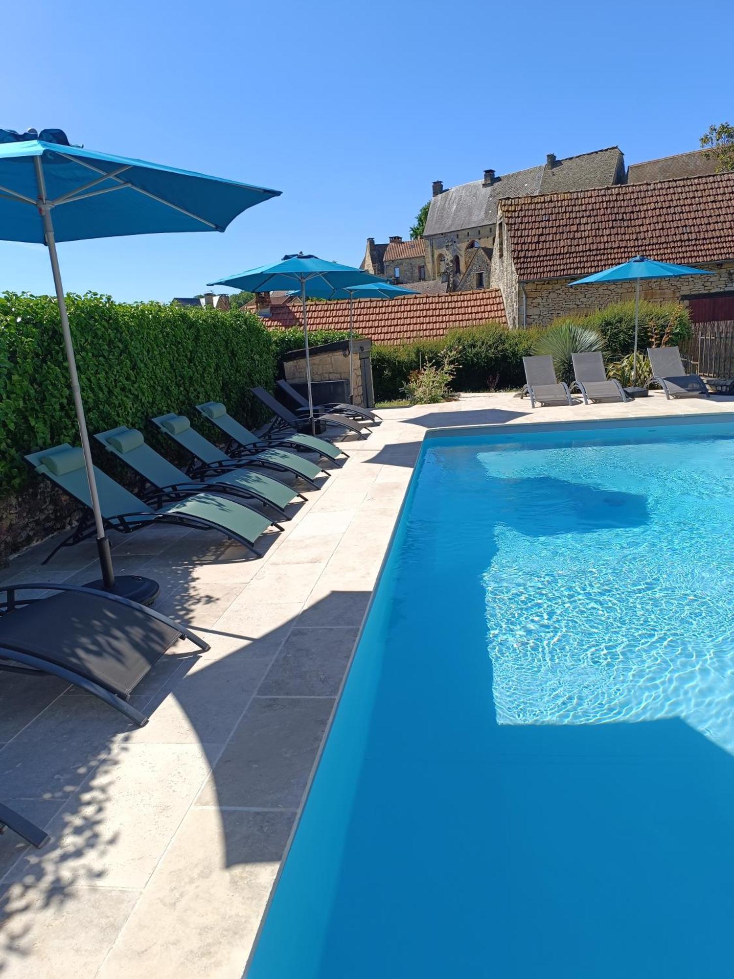 Le Clos De La Musardise - Gites De Charme Avec Piscine Chauffee Salignac Eyvigues Εξωτερικό φωτογραφία